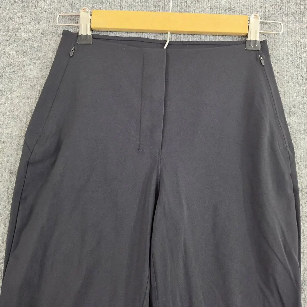 Lululemon Pants Womens 4 Smooth Fit Pull On High Rise Crop Straight Office Work
